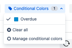 Apply Conditional Colors