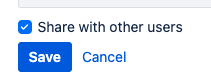 Share with other users