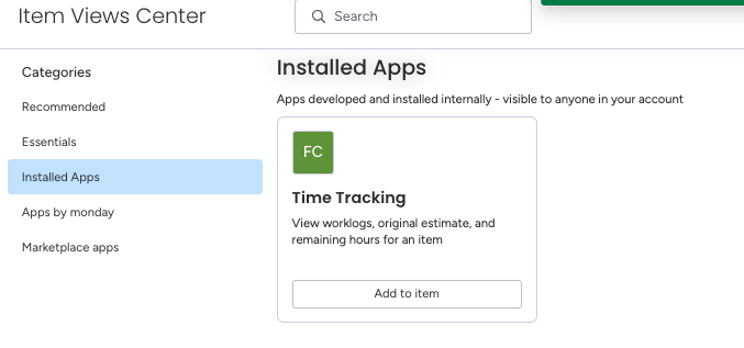 Item Views menu showing Explore more views option